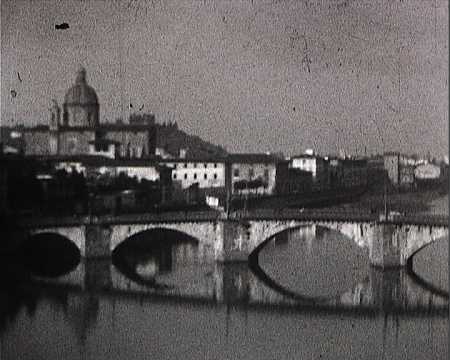 PISTOIA - VUE DE NOTRE FENETRE AVEC ARC EN CIEL - FLORENCE (615)