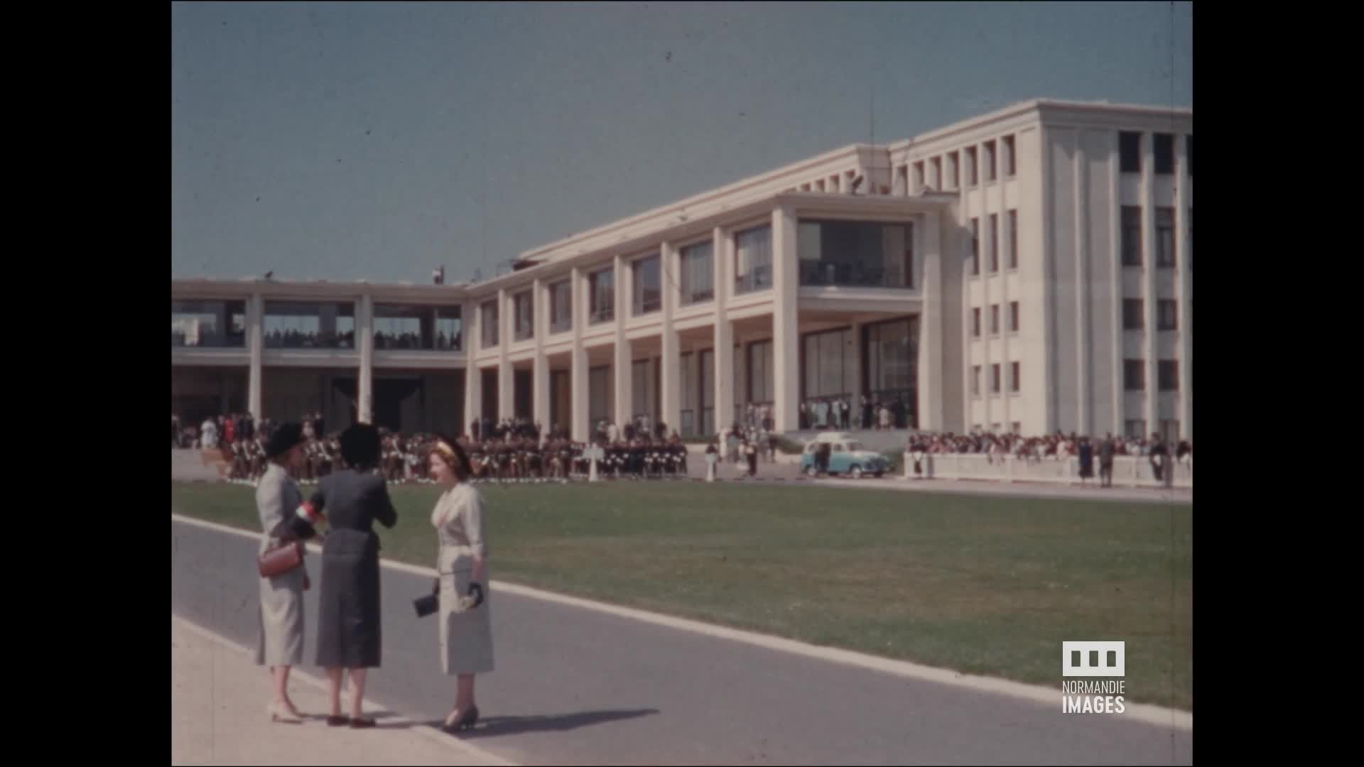 CAEN - INAUGURATION DE  L'UNIVERSITE - 1957